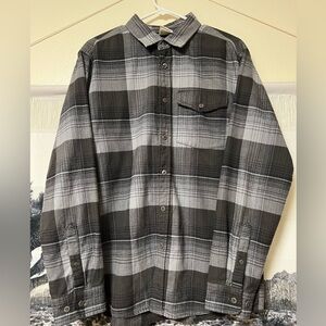 The North Face Flannel - Black/grey